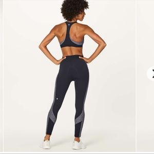 Women's Black and Gray Leggings